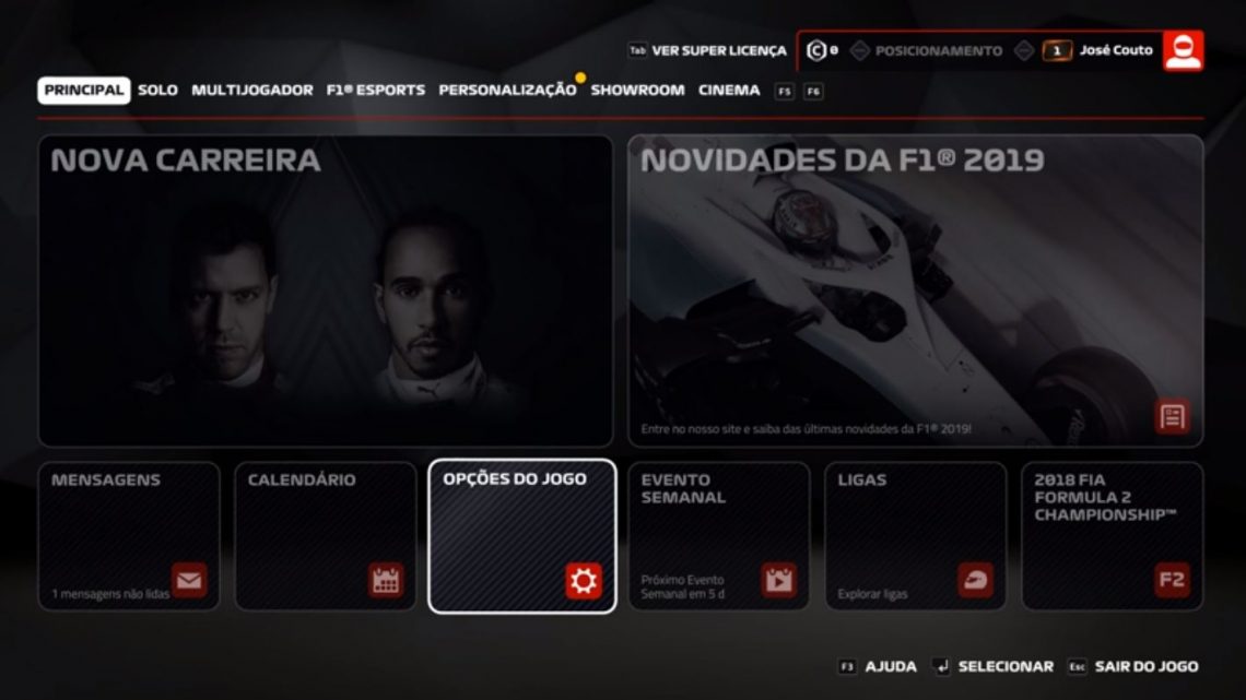 F1 2019 F1 2019