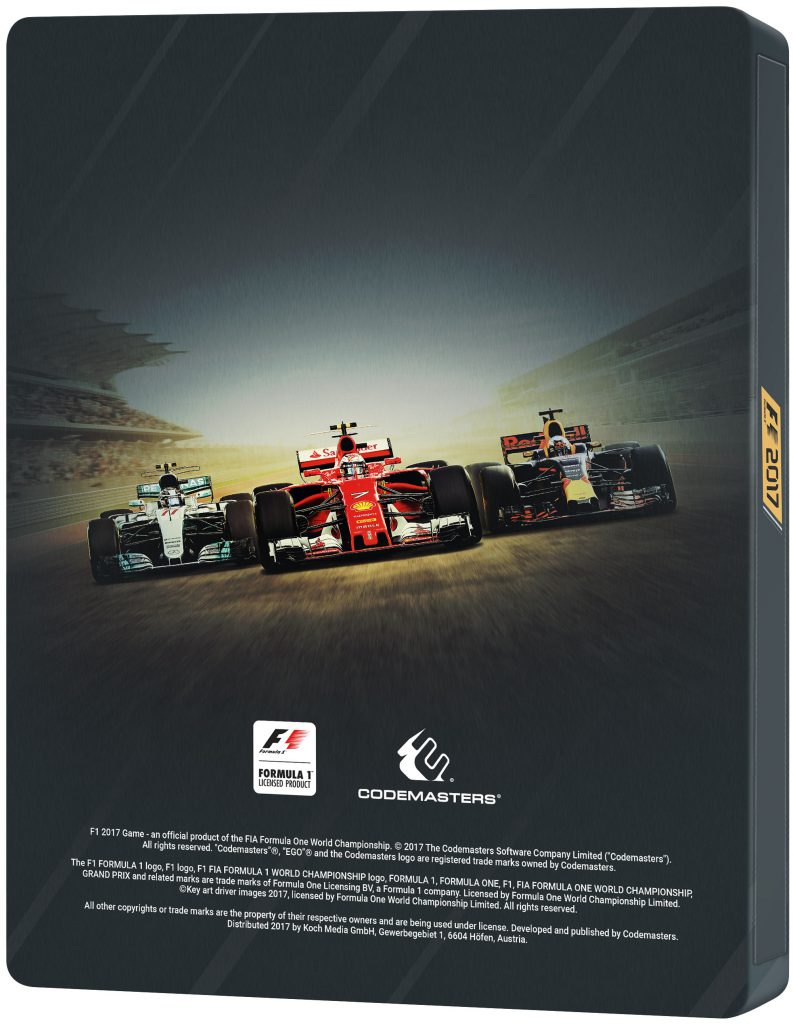 Box F1 2017 Contra capa