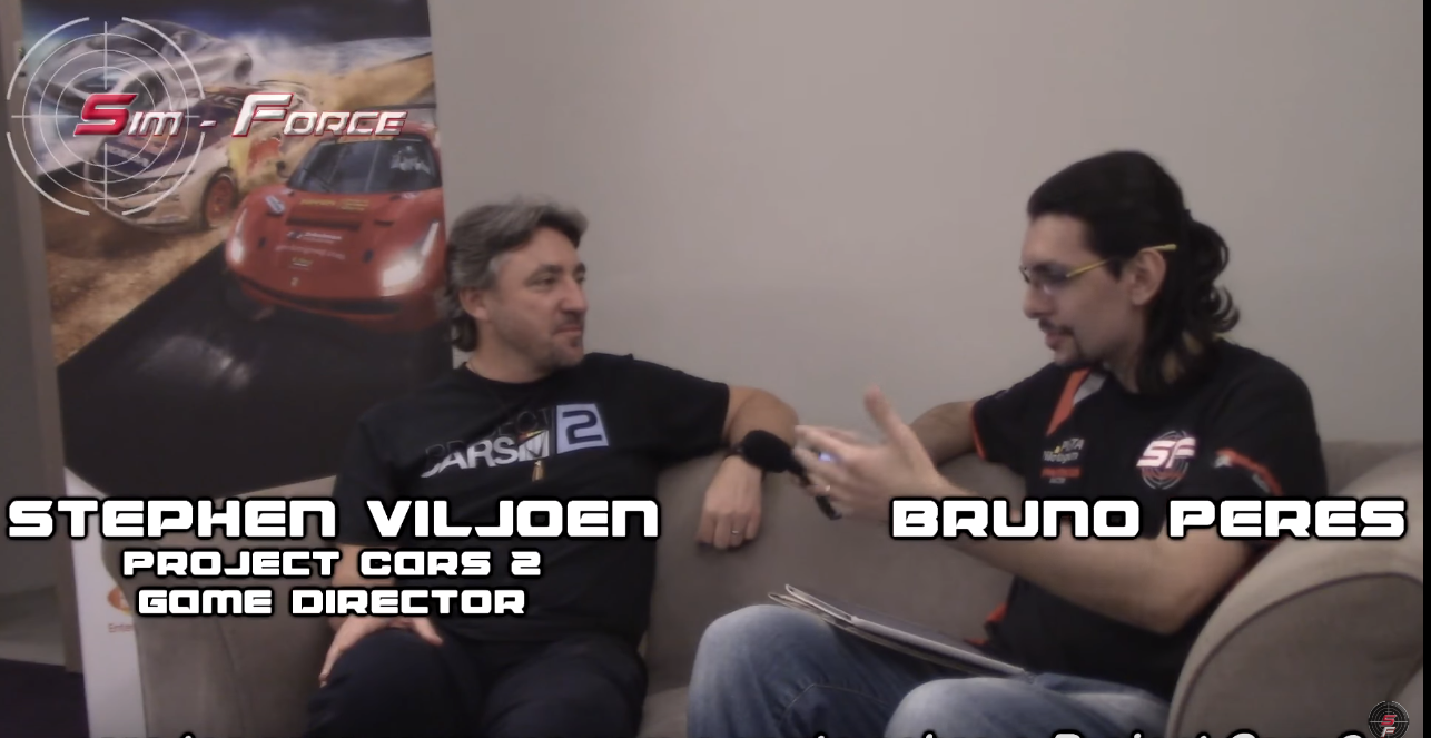 Project Cars 2 – Bruno Peres entrevista Stephen Viljoen